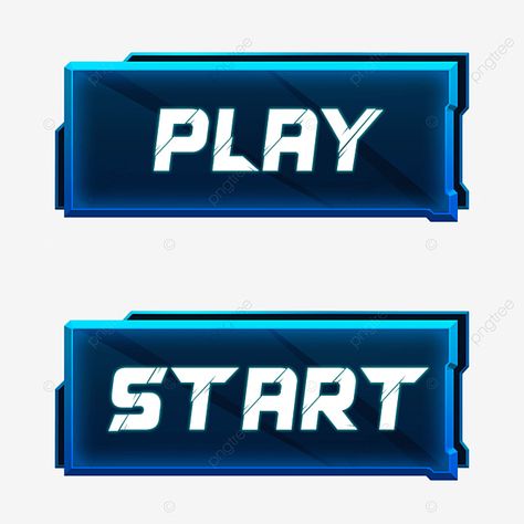 Game Button Design, Game Buttons, Button Clipart, Game Button, Earth Games, Start Game, Play Icon, Button Png, Ui Buttons