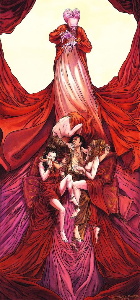 . Dracula's Brides, Bram Stoker’s Dracula, Images D'art, Vampire Movies, Bram Stoker's Dracula, Vampires And Werewolves, Vampire Art, Bram Stoker, Horror Movie Posters