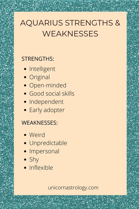 Aquarius Strengths And Weaknesses, Aquarius Weakness, Zodiac Signs Strengths And Weakness, Aquarius Information, Aquarius Women Facts, Aquarius Facts Personality Types, Aquarius Facts Men, Aquarius Facts Women, Aquarius Zodiac Facts