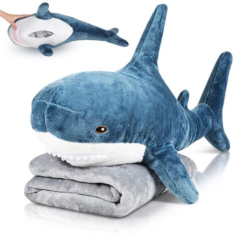 Shark Doll, Stuffed Shark, Shark Toys, Shark Stuffed Animal, Toothy Smile, Shark Pillow, Giant Plush, Shark Toy, Shark Plush
