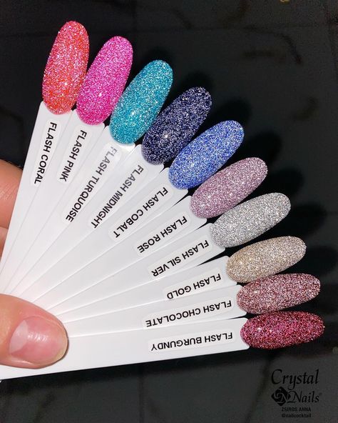 Nail Disco Gel, Multicolor Sparkle Nails, Flash Gel Nail Art, Gliterry Nail, Glitter Flash Nails, Colourful Glitter Nails, Flash Glitter Nail Art, Flash Effect Nails, Super Sparkly Nails