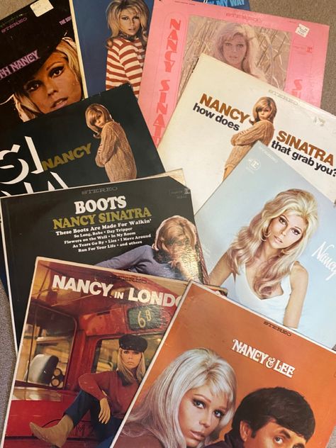 60s Beauty Ads, 60s Singer Aesthetic, Nancy Sinatra Poster, Early 60s Aesthetic, 60s Music Posters, 60s Hollywood Aesthetic, 60s Babydoll Aesthetic, Nancy Sinatra Aesthetic, 60s Girl Aesthetic