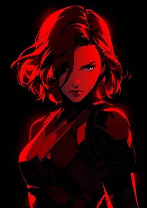 Black Widow Marvel Comic Art Style, Superhero Images, Marvel Character Design, Avengers Cartoon, Arte Hip Hop, Marvel Fan Art, Black Widow Marvel, Art Gallery Wallpaper, Comic Art Girls