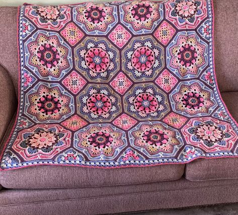 Crochet Persian Tiles Blanket, Amigurumi Patterns, Persian Tiles Crochet Blanket, Crochet Tile Blanket, Persian Tiles Crochet Pattern Free, Persian Tiles Crochet, Persian Tiles Blanket, Persian Tiles