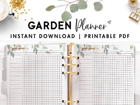 Free Garden Planner Template - World of Printables Printable Garden Planner Free, Free Garden Printables, Free Garden Planner Printable, Garden Planner Printable Free, Plant Journal Template, Gardening Journal Printables, Garden Journal Template, Garden Templates, Garden Journaling