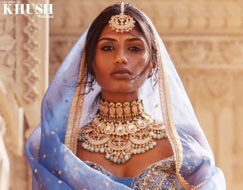 Beauty Experts Dispel 6 Myths About Dusky Skin Saree Color For Dusky Skin, Dark Skin Indian Bride, Lehenga For Dusky Skin Tone, Saree For Dusky Skin Tone, Dusky Skin Saree Look, Indian Engagement Outfit, Latest Hairstyle For Girl, Dusky Skin, Neutral Skin Tone