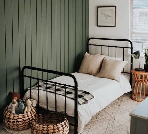 The Best Benjamin Moore Green Paint Colors Benjamin Moore Green Accent Wall, Benjamin Moore Green Paint Colors, Benjamin Moore Green Paint, Bedroom Paint Color Ideas, Modern Farmhouse Color Palette, Boys Room Paint Colors, Boys Bedroom Green, Benjamin Moore Green, Palladian Blue Benjamin Moore