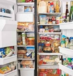 Organisation, Organizing The Refrigerator, Organize Freezer Side By Side, Organize A Side By Side Refrigerator, Organize Side By Side Freezer, Refrigerator Food Ideas, How To Organize A Freezer, Organized Fridge Ideas, How To Organize Your Fridge