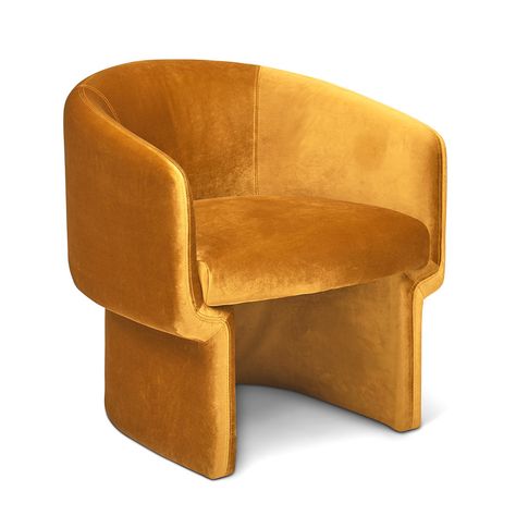 Urbia - Velvet Accent Chairs - Touch of Modern Unique Accent Chair, Velvet Lounge Chair, Chair Design Modern, Cozy Seats, Fabric Accent Chair, Furniture Design Living Room, Seat Design, Modern Armchair, Living Room Design Modern