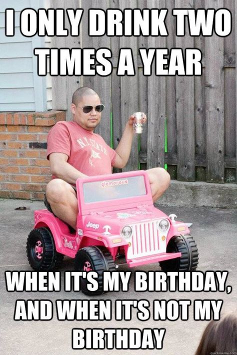 Humour, Funny Drunk Memes, Happy Birthday Drinks, Drunk Memes, Happy Memes, Birthday Memes, Birthday Drinks, Drunk Humor, Happy Birthday Quotes Funny