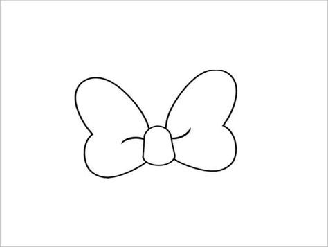 7+ Printable Minnie Mouse Bow Templates | Free & Premium Templates Minnie Mouse Bow Template, Minnie Mouse Outline, Minnie Mouse Template, Bow Tattoos, Tattoos Disney, Minnie Mouse Silhouette, Bow Image, Minnie Birthday Party, Bow Tattoo