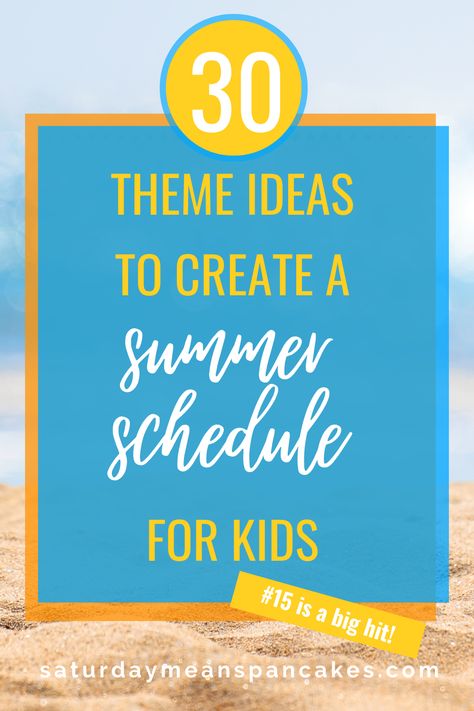 Summer Themed Days For Kids, Themed Summer Days, Summer Theme Days For Kids, Summer Theme Weeks For Kids, Make It Monday Ideas For Kids Summer, Theme Days For Kids, Summer Weekly Themes For Kids, Summer Theme Days, Theme Day Ideas