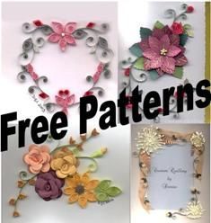 Printable+Quilling+Templates | ... quilling quilling cards quilling supplies custom quilling quilling Quilling Patterns Tutorials, Free Quilling Patterns, Quilling Images, Quilling Instructions, Quilling Supplies, Paper Filigree, Quilling Projects, Quilling Letters, Arte Quilling