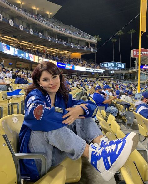 Baseball Wife Outfit, Stadium Pics, Baseball Wife, Basketball Girlfriend, Dodger Game, Baseball Game Outfits, Thug Girl, Baseball Pictures, Cute White Guys