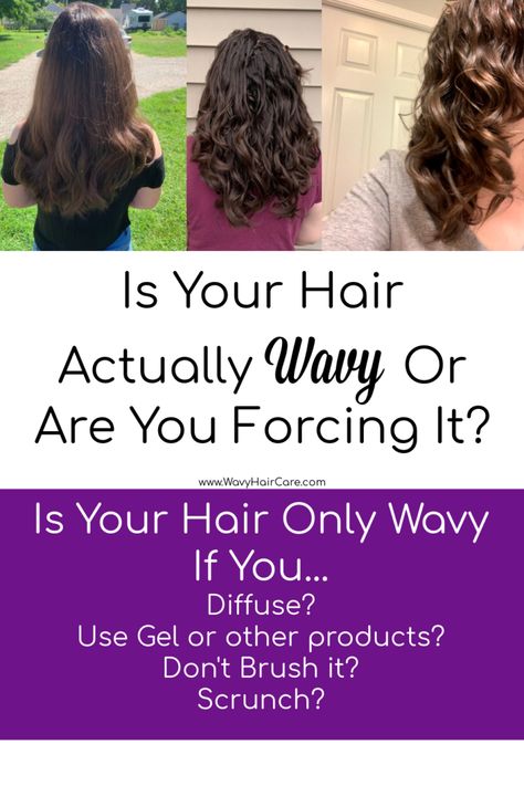 Is Your Hair Actually Wavy Or Are You Forcing It? | Wavy Imposter Syndrome - Wavy Hair Care Balayage, Wavy Curly Hair Cuts, Type 2c Hair, Wavy Haircuts Medium, Type 2a Hair, Naturally Wavy Hair Cuts, 2a Hair, Frizzy Wavy Hair, Wavy Hair Tips