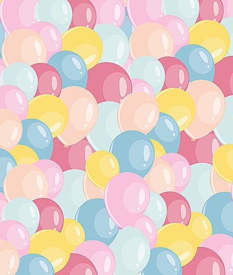 Balloon Combination, Cake Wallpaper, Balloon Clouds, Balloon Background, Macrame Headboard, Happy Birthday Wallpaper, Kids Background, Birthday Wallpaper, Wallpaper Iphone Neon