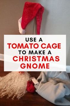 Christmas is around the corner so if you need to make quick Christmas decorations you;ll love this Christmas gnome on a budget. Repurpose a tomato cage and quickly make this Christmas gnome from socks. #christmas #gnomes #holidaydecor Patchwork, Amigurumi Patterns, Natal, Gnome From Socks, Diy Christmas Gnome, Diy Christmas Decorations For Home, Tomato Cage, Socks Christmas, Gnomes Diy