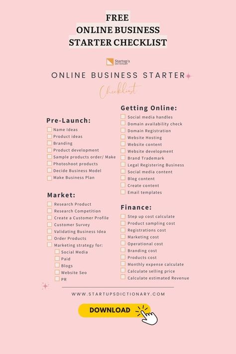 FREE Business Startup Checklist in 2023 | Startup business, Small Business plan outline, template | Business Printable Planner by  Marie Martinez Organisation, Business Checklist Entrepreneur, Business Planner Free, Business Startup Checklist, Startup Checklist, Business Ideas For Women Startups, Small Business Plan Template, Business Budget Template, Small Business Marketing Plan