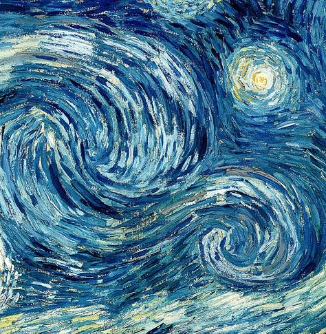 impressionism on Twitter: "Vincent Van Gogh's painting details… " Van Gogh Aesthetic, Van Gogh Pinturas, Image Bleu, Seni Vintage, Vincent Van Gogh Paintings, Arte Van Gogh, The Starry Night, Albrecht Durer, Blue Poster