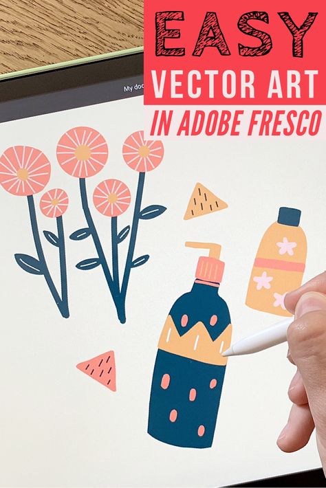 Fresco, How To Use Adobe Fresco, Adobe Fresco Art Ideas, Adobe Fresco Tips, Adobe Fresco Brushes, Adobe Fresco Illustration, Adobe Fresco Art, Adobe Fresco Tutorial, Fresco Illustration