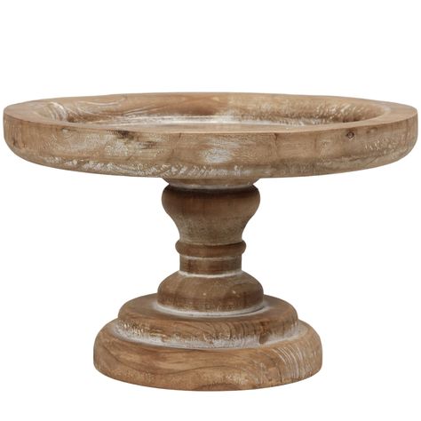 PRICES MAY VARY. The wooden cake display tray is perfect centerpiece for your table, made in an classic rustic style,brings elegance to your table decoration. Thicker top plate and base for supporting the weight of a wedding cake. Brown decorative cake stand made of solid wood by handcrafted by our craftsmen. Its universal size makes it a convenient addition to any living space, offering both class and utility to your home. The circular shape and solid pedestal are farmhouse in design and stylis Farmhouse Cake, Rustic Cake Stand, Cake Stand With Lid, Cake Stand Decor, Rustic Cake Stands, Wooden Cake Stands, Wood Cake Stand, Cake Holder, Wood Cake