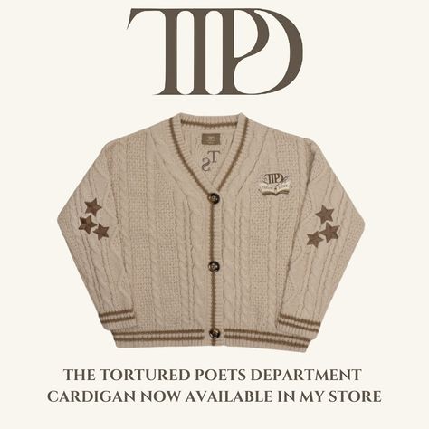 Introducing the Tortured Poets Department Cardigan! 📚✨ You asked and we stocked it!!! Dive into the world of literary inspiration with this cozy piece inspired by Taylor Swift. Now available in store! . . . . . . #TaylorSwift #SwiftieMerch #TorturedPoetsDepartment #TaylorSwiftFashion #TaylorSwiftStyle #TaylorSwiftMerch #SwiftieStyle #SwiftieFashion #TaylorSwiftCardigan #TaylorSwiftInspired #Swifties #TaylorSwiftFan #TaylorSwiftForever #SwiftieLife #TaylorSwiftCollection #TaylorSwiftUpdate #T... Cardigan Taylor Swift, Taylor Swift Now, Taylor Swift News, Taylor Swift Fan Club, Taylor Swift Speak Now, Taylor Swift Fearless, Taylor Swift Red, Taylor Swift Fan, Taylor Swift Style