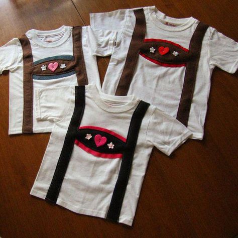 Child and Toddler Lederhosen T-shirt Octoberfest Outfits Diy, Octoberfest Outfits, Scandinavian Outfits, Frozen Play, September Lessons, Oktoberfest Outfits, Frozen Jr, Frozen Costumes, Frozen Musical