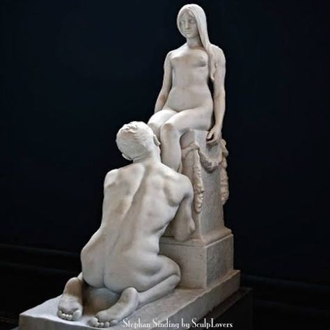 Croquis, Adoration By Stephan Sinding, Stephan Sinding Adoration, Adoration Statue Stephan Sinding, Adoration Stephan Sinding Statue, Adoration 1903, Adoration Sculpture, Adoration Stephan Sinding, Adoration Statue