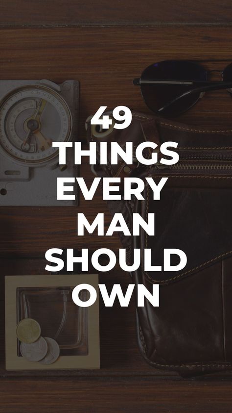 49 Things Every Man Should Own – LIFESTYLE BY PS Minimalist Style Men, Every Man Should Own, Mens Luxury Lifestyle, Minimalist Closet, Minimalist Men, Luxury Lifestyle Fashion, Minimalist Accessories, Men Closet, Mens Fashion Blog