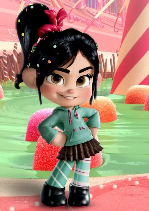 Vanillapee from Wreck It Ralph. Isn't she adorable? Vanellope Von Schweetz, Wreck It Ralph