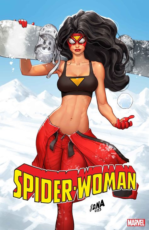 David Nakayama, Jessica Drew, Spider Man Unlimited, Comic Script, Ski Chalet, Marvel Comic Universe, Spiderman Comic, Variant Covers, Marvel Entertainment