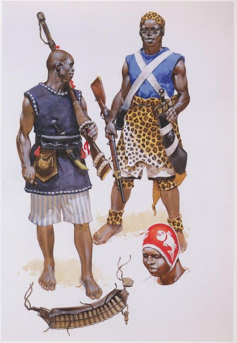 Armies of Ancient and Medieval Africa , page 2 Medieval Fantasy Clothing, Warriors Illustration, Africa People, Historical Warriors, Ancient Armor, Ancient Greek Architecture, History People, Cool Swords, Black Artwork