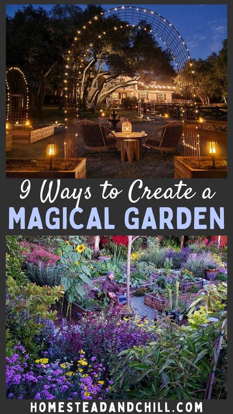 Luxury Home Garden, Garden In Middle Of Yard, How To Create A Garden, Garden Sanctuary Ideas, Landscaped Garden Ideas, Magic Garden Ideas, Frontyard Gardening Ideas, Cool Garden Ideas Diy Projects, Outdoor Gardens Ideas