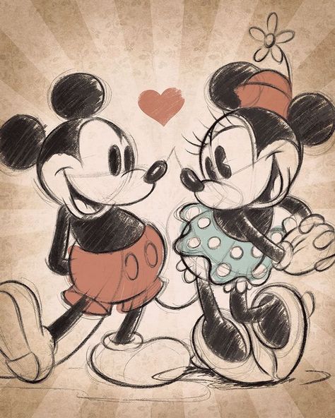 Mickey Mouse Kunst, Disney Characters Mickey Mouse, Minnie Mouse Drawing, Mickey Mouse Tattoos, Mickey Mouse Drawings, Disney Character Drawings, Mouse Wallpaper, Mouse Tattoos, Mouse Drawing