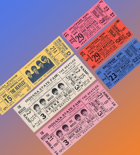 70s Concert Tickets, Retro Ticket Design, Concert Ticket Graphic Design, Concert Merch Design, Music Ticket Design, Concert Tickets Design, Diy Concert Tickets, Ticket Design Vintage, Ticket Graphic Design