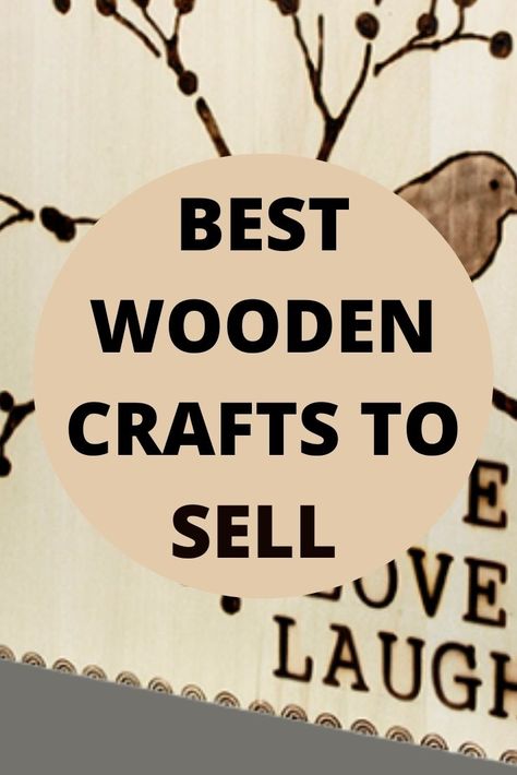 Fall Wood Crafts To Make And Sell, Diy Woodworking Projects To Sell, Small Wooden Items To Sell, Woodwork To Sell, Scrap Wood Decor Diy Projects, Wood Craft Ideas For Beginners, Diy Easy Wood Projects To Sell, Easy Wood Crafts To Sell Diy Ideas, Wooden Scrap Crafts