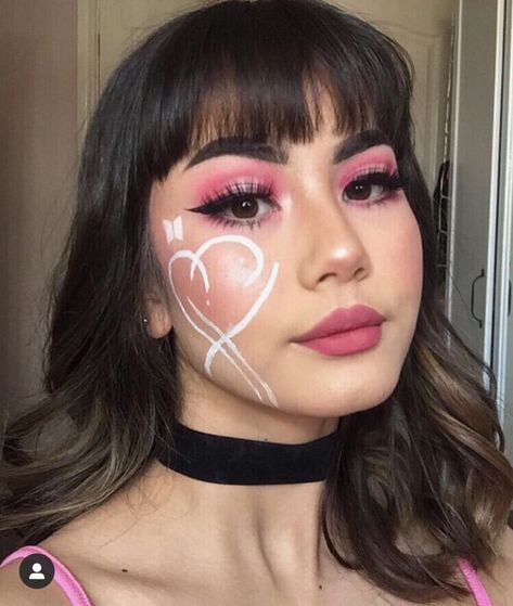 Kpop Concert Makeup Ideas, Make Up Bts, Kpop Concert Makeup, Kpop Inspired Makeup, Bts Inspired Nails, Army Makeup, Makeup Bts, Bts Makeup, Concert Makeup