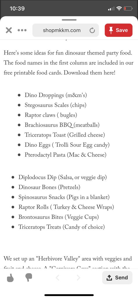 Dino Ranch Birthday Party Food, 3 Rex Birthday Party Food Ideas, Dinosaur Menu Food Ideas, Dinosaur Bday Party Food, Dinosaur Birthday Party Foods, Dinosaur Birthday Party Food Labels, Three Rex Food Ideas, Dino Themed Food Party Ideas, Food For Dinosaur Themed Party