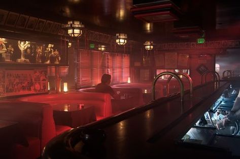 La Confidential, Night Bar, Bar Scene, Movie Locations, Marvel Daredevil, Hells Kitchen, Neo Noir, Famous Movies, City Of Angels