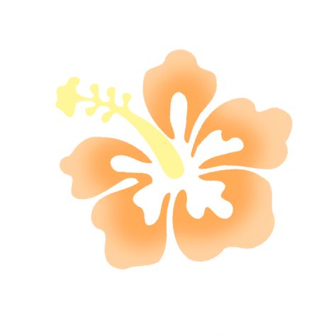 Surf Wallpaper, Flower App, Orange Icons:), Coconut Dream, Cute Summer Wallpapers, Iphone Wallpaper Landscape, Yellow Hibiscus, Flower Icons, Summer Icon