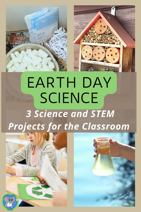 Are you looking for earth day crafts and activities?  Check out these engaging science and STEM environmental explorations for kids.  They are great for the classroom, camps, museums, and homeschool.  Explore recycling, bees, and clean water.  Teachers will love the links to complete lesson plans. Earth Day Science Activities, Earth Day Science, Earth Science Experiments, Kimberly Scott, Stem Classroom, Earth Day Crafts, Steam Activities, Science Activities For Kids, Classroom Projects