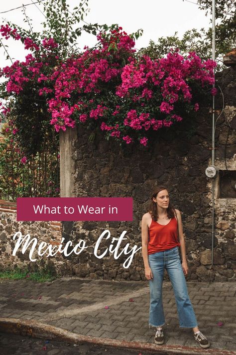 Mexico City Outfits Fall, What To Pack Mexico City, Mexico City Night Outfit, Hot City Outfit, What To Wear Mexico City, What To Wear In Mexico City, Mexico City Packing List, Mexico City Outfit Ideas, Mexico City Outfits