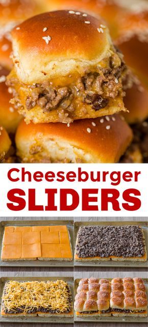 These Cheeseburger Sliders are so good - juicy, beefy, cheesy and easy (just 30 minutes to make) They are super easy to make (no patties) and are packed with flavor! I know you'll love these Hawaiian roll sliders! Food Recipes For Couples, Chilly Day Recipes, Subs For Dinner Sandwich Recipes, Side Meal Ideas, Easy Dinner Recipes For Two Picky Eaters, Cheap Supper Ideas Budget, Healthy Food For Diabetics Meals, Easy Affordable Dinner Recipes Crock Pot, Dinner For Monday Night