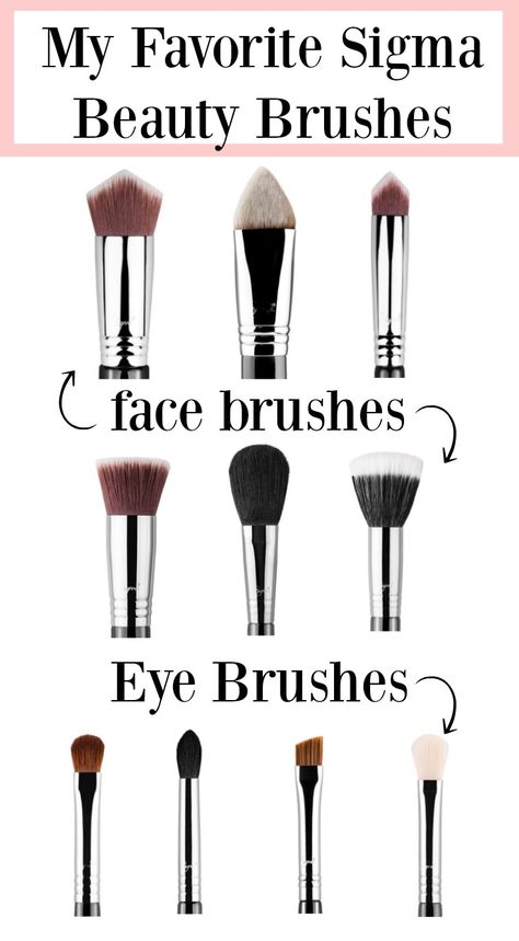 Sigma Makeup Brushes, Sigma Brushes, Clothing Tips, Best Drugstore Makeup, Best Makeup Brushes, Beauty Brushes, Natural Makeup Tutorial, Sigma Beauty, Beauty Creations