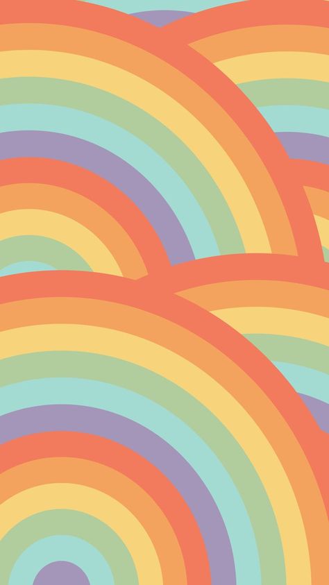 Rainbow Iphone Wallpaper, Pastel Rainbow Wallpaper, Rainbow Wallpaper Backgrounds, Rainbow Wallpaper Iphone, Free Wallpaper Backgrounds, Muted Rainbow, Jesse Pinkman, 3d Wallpapers, Rainbow Background