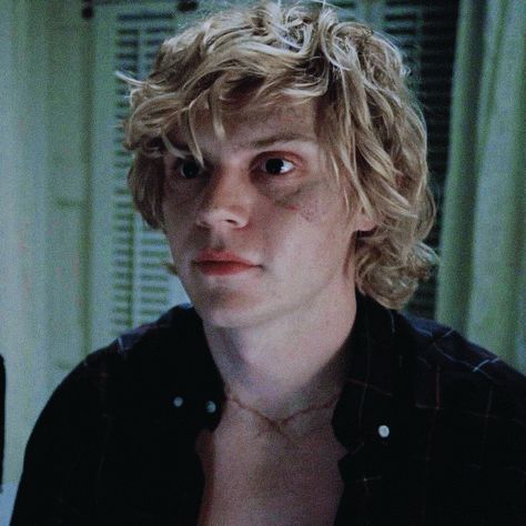 Kyle Ahs, Spencer Aesthetic, Kyle Spencer, Evan Peters American Horror Story, Gif Icon, American Horror Story 3, Ahs Coven, Going Blonde, American Horror Story Coven