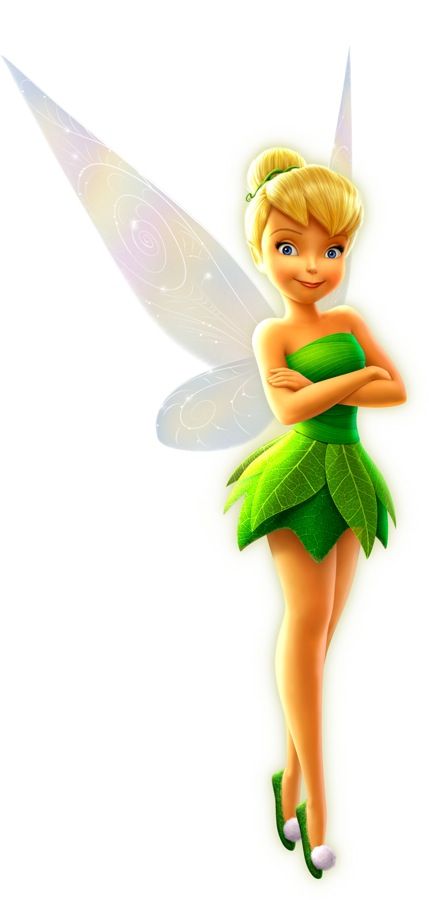 Tinker Bell (AKA Tink) is described as a common fairy who is small, slender, hand-sized, and fair-skinned. She is feisty and hot-tempered (with her body turning fiery red when angered), but also quite cute and beautiful. She first appears as a Walt Disney Character in Disney's 1953 film Peter Pan, and later on in her own feature film Tinker Bell, a computer animated film based on the Disney Fairies franchise. The film revolves around Tinker Bell, a fairy character created by J. M. Barrie Film Peter Pan, Tinkerbell And Friends, Tinkerbell Disney, Walt Disney Characters, Tinkerbell Fairies, Tinkerbell Party, Prințese Disney, Images Disney, Karakter Disney