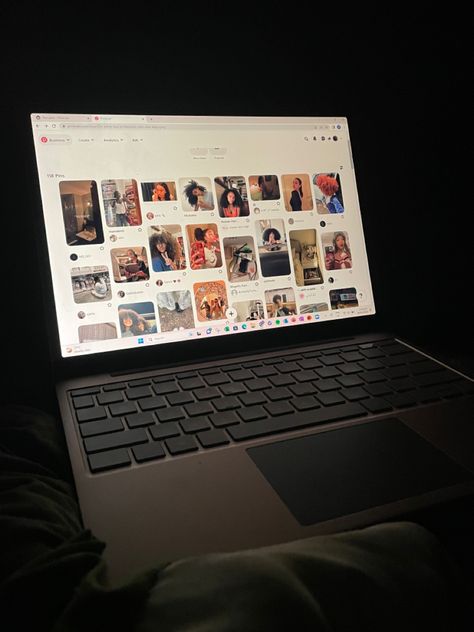 Pinterest boards, pinterest ideas, pinterest board ideas, late night post, aesthetic, aesthetically pleasing, computer with Pinterest pins Pinterest Board Idea, Pinterest On Laptop Aesthetic, Pinterest Home Page Aesthetic, Pintrest Board Aesthetic Ideas, Pinterest Boards Aesthetic, Late Night Aesthetic Bedroom, Board Ideas Pinterest, Pinterest Board Ideas, Pinterest Home Page