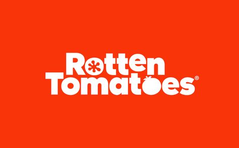 Rotten Tomatoes — Pentagram Kids Logo Design, Typographic Logo, Pet Logo Design, Graphic Design Lessons, Rotten Tomatoes, Custom Letters, Minimalist Logo Design, Typography Logo, 로고 디자인