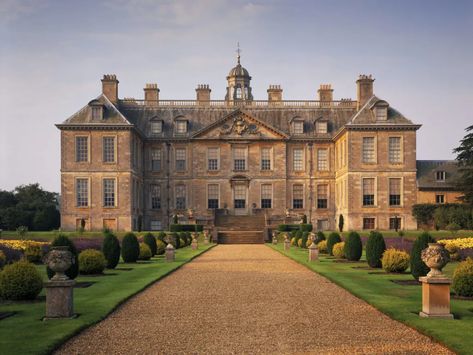 Modern English Country, Restoration House, Belton House, Country Garden Design, Lincolnshire England, Ornate Garden, English Manor Houses, Neoclassical Architecture, English Manor